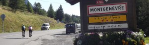 Phil & me on the Col de Montgenevre 
